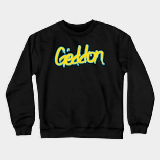 Geddon (Yellow & Blue) Crewneck Sweatshirt